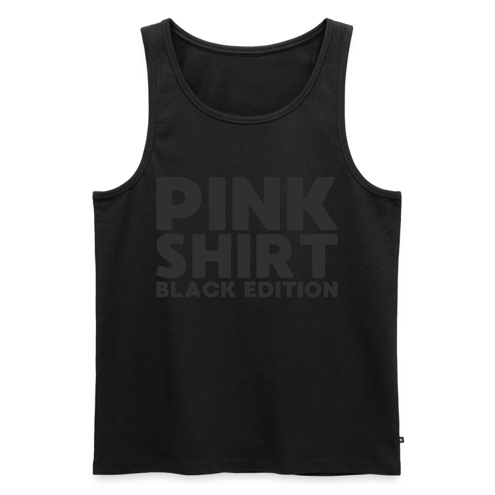 Pink Shirt Black Edition Herren Premium Tank Top - Schwarz