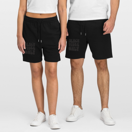 Black Vibes Only Black Edition Unisex Bio Shorts - Schwarz
