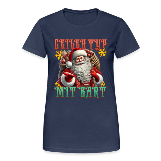 Geiler Typ mit Bart Damen T-Shirt - Navy