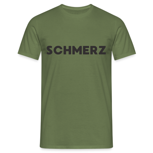 Schmerz Herren T-Shirt - Militärgrün
