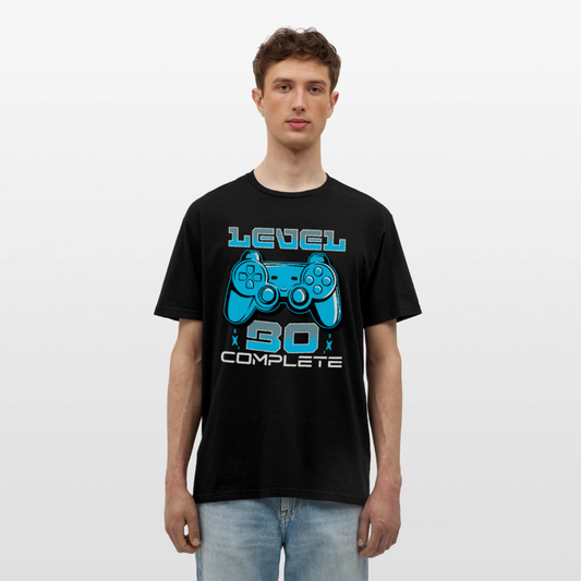 Level 30 Complete Gamepad Birthday Gift Herren T-Shirt - Schwarz