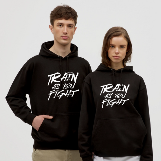 Train as you fight Unisex Hoodie - Schwarz