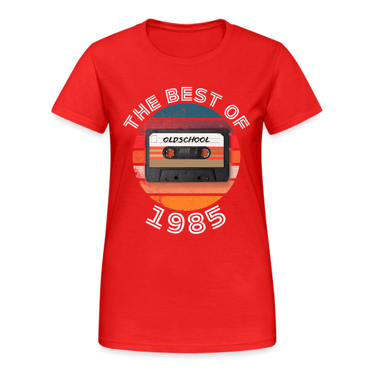 The Best of 1985 Damen T-Shirt - Rot