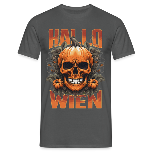 Hallo Wien in Halloween Herren T-Shirt - Anthrazit