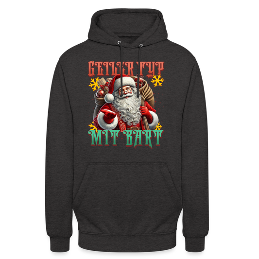 Geiler Typ mit Bart Unisex Hoodie - Anthrazit