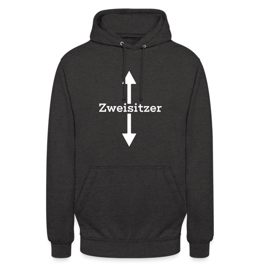 Zweisitzer Unisex Hoodie - Anthrazit