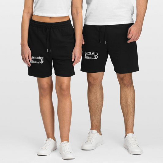 Hätte Hätte Fahrradkette Unisex Bio Shorts - Schwarz