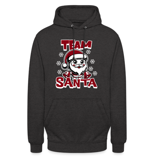 Team Santa Unisex Hoodie - Anthrazit
