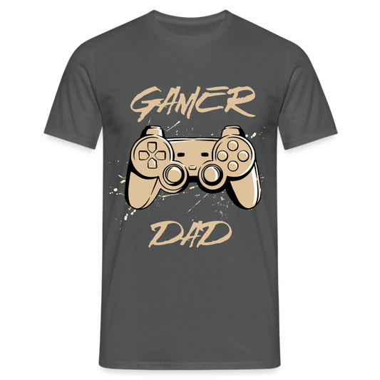 Gamer Dad Herren T-Shirt - Anthrazit