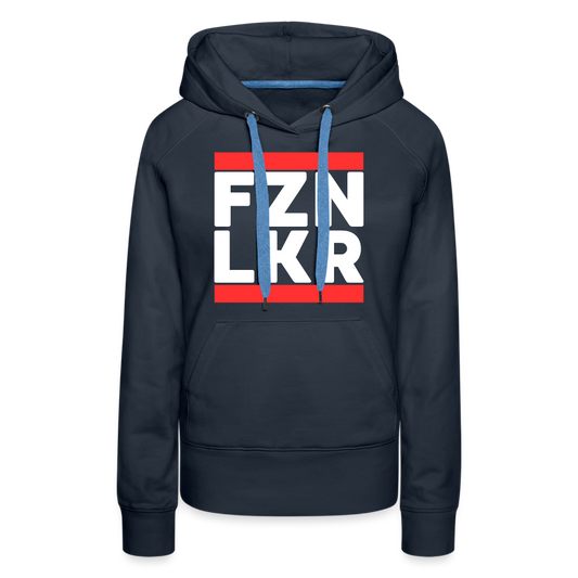 FZN LKR Damen Premium Hoodie - Navy