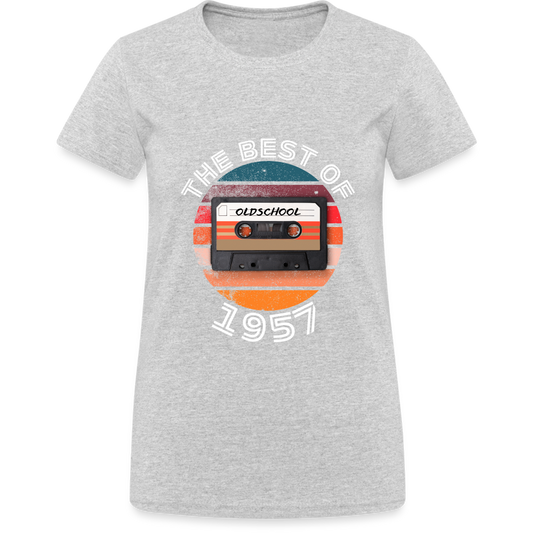 The Best of 1957 Damen T-Shirt - Grau meliert
