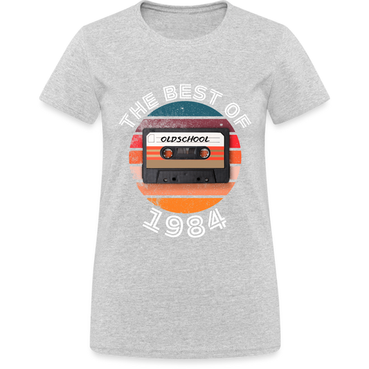 The Best of 1984 Damen T-Shirt - Grau meliert