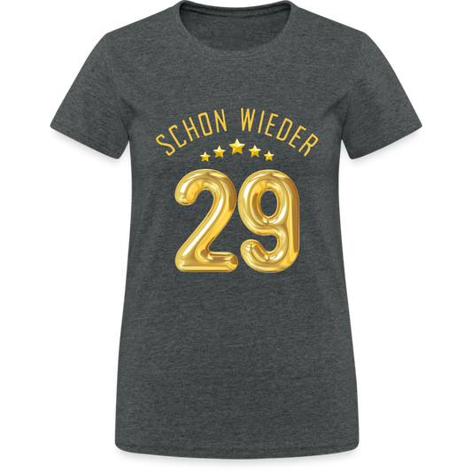 Schon wieder 29 Damen T-Shirt - Dunkelgrau meliert