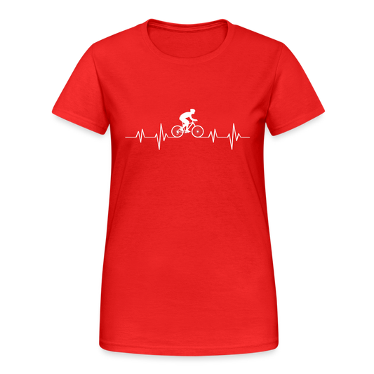 Pedal Passion Damen T-Shirt - Rot