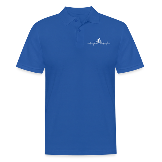 Pedal Passion Herren Poloshirt - Royalblau