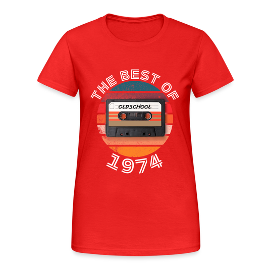 The Best of 1974 Damen T-Shirt - Rot