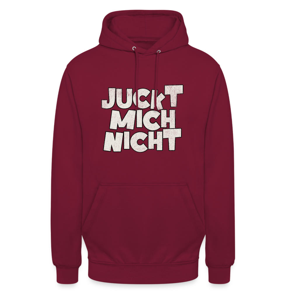 Juckt mich nicht Unisex Hoodie - Bordeaux