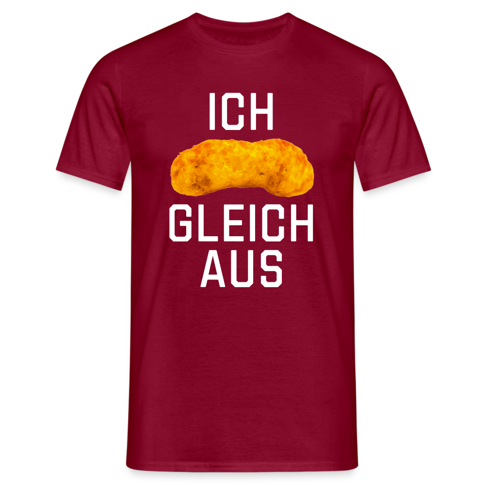 Ich Flipp gleich aus Herren T-Shirt - Ziegelrot