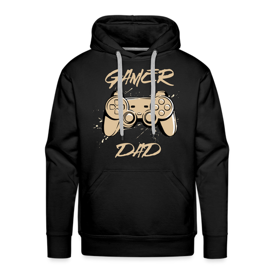 Gamer Dad Herren Premium Hoodie - Schwarz