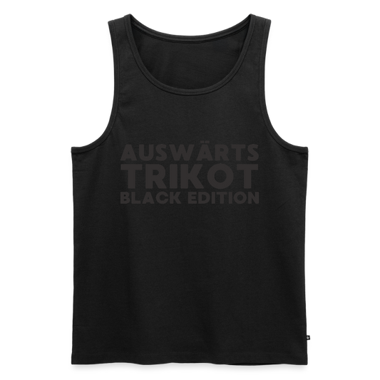 Auswärtstrikot Black Edition Herren Premium Tank Top - Schwarz