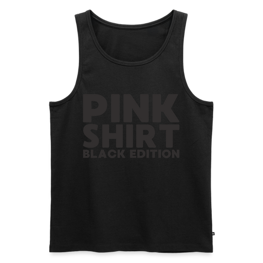 Pink Shirt Black Edition Herren Premium Tank Top - Schwarz