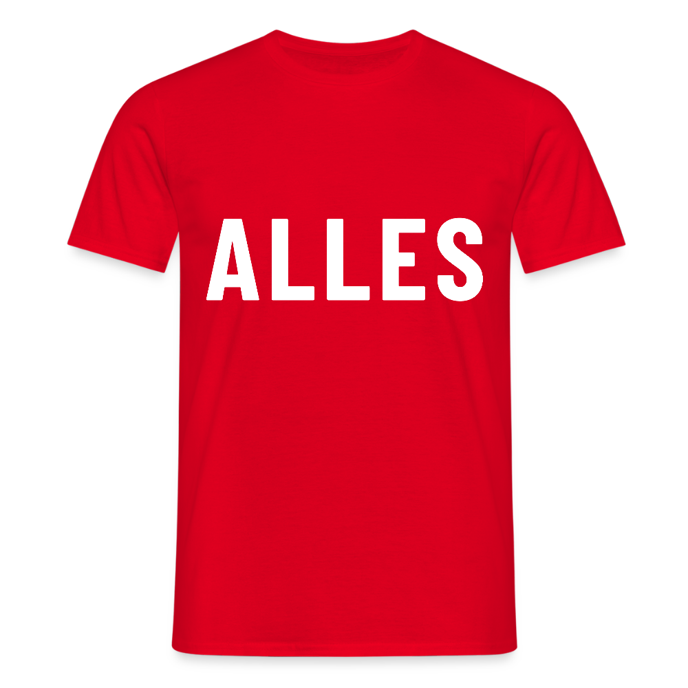 ALLES Herren T-Shirt - Rot