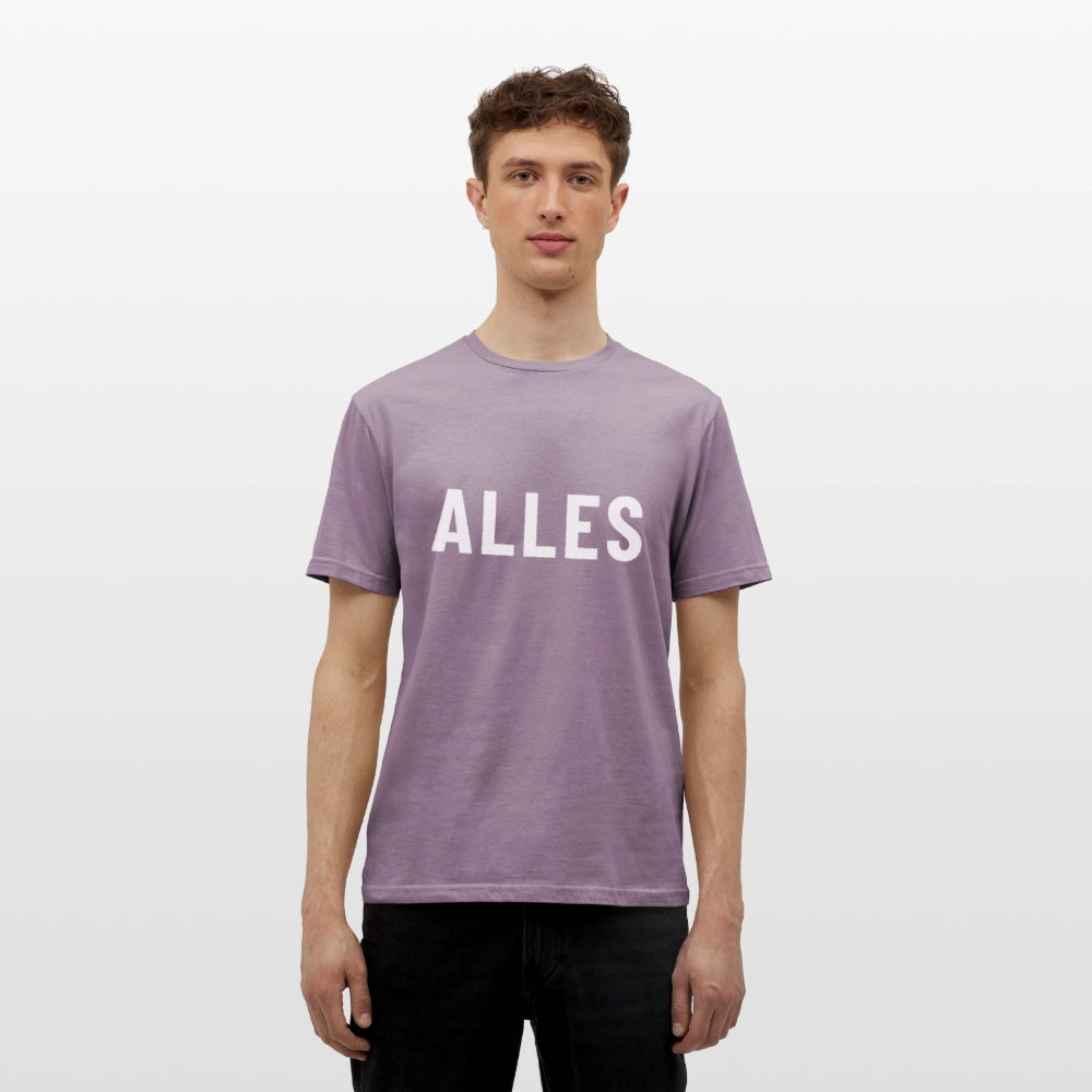 ALLES Herren T-Shirt - Lilagrau 