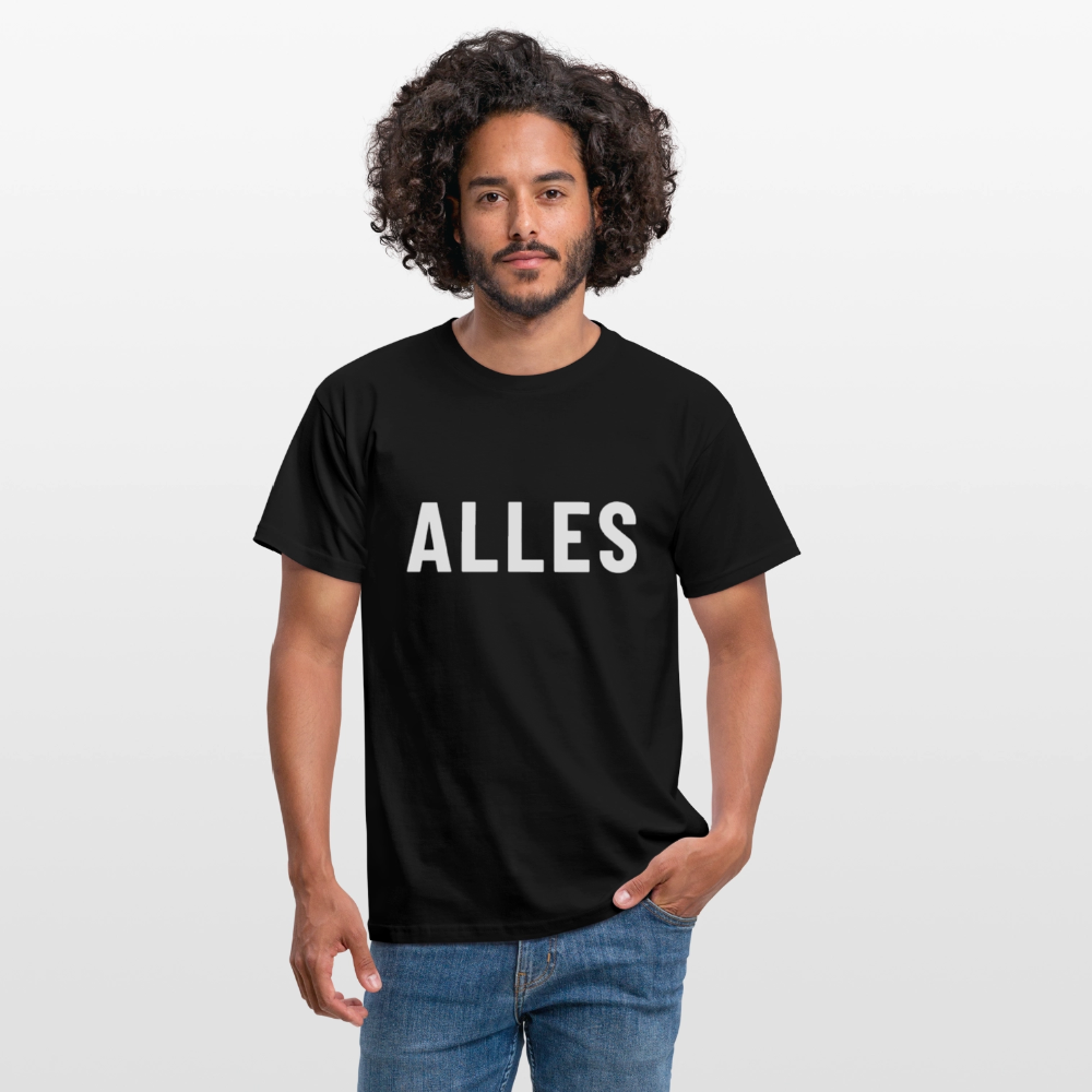ALLES Herren T-Shirt - Schwarz