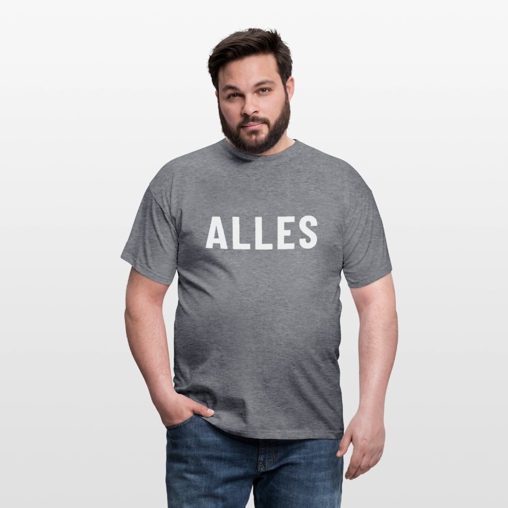 ALLES Herren T-Shirt - Graphit meliert