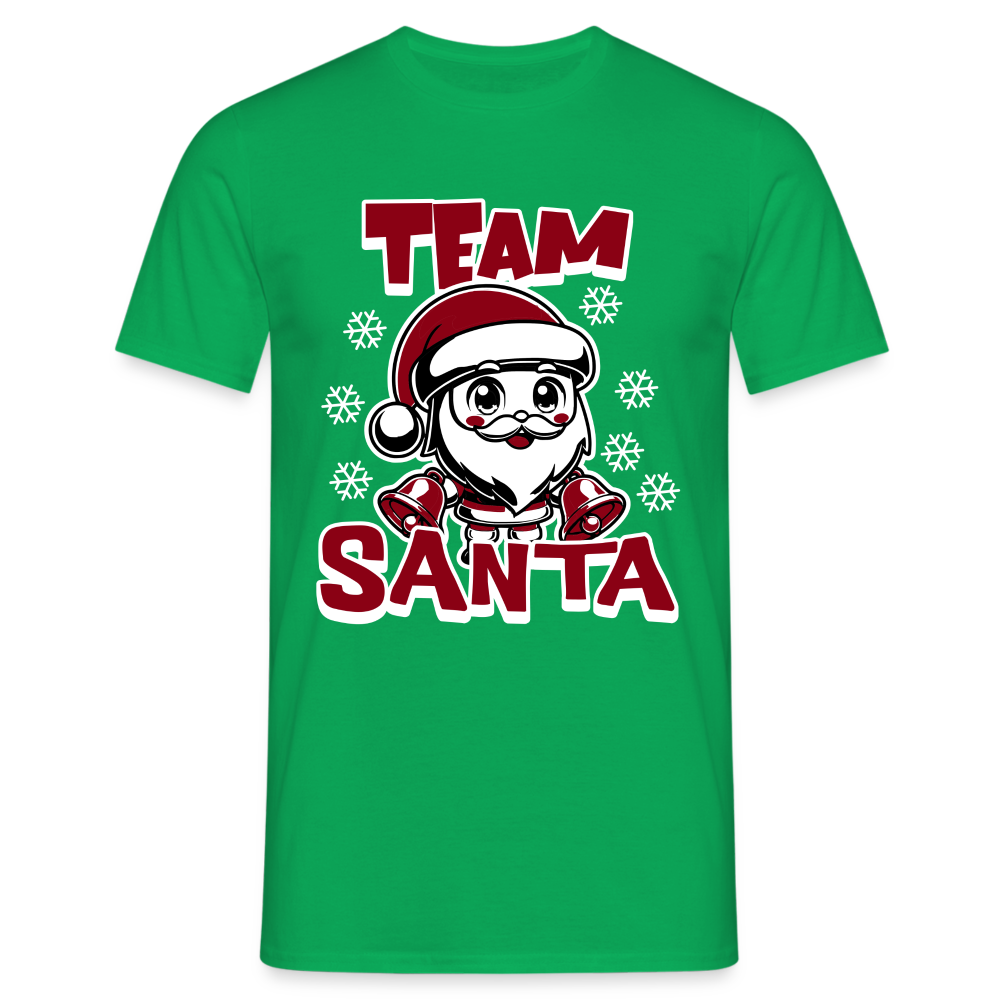 Team Santa Herren T-Shirt - Kelly Green