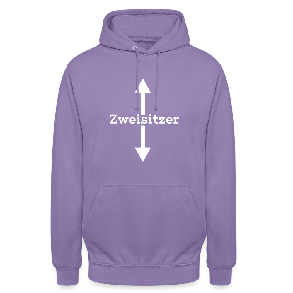 Zweisitzer Unisex Hoodie - Lavendel