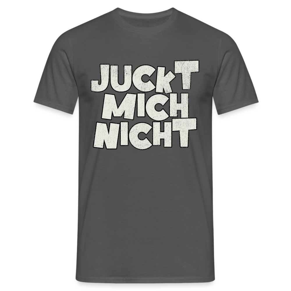 Juckt mich nicht Herren T-Shirt - Anthrazit