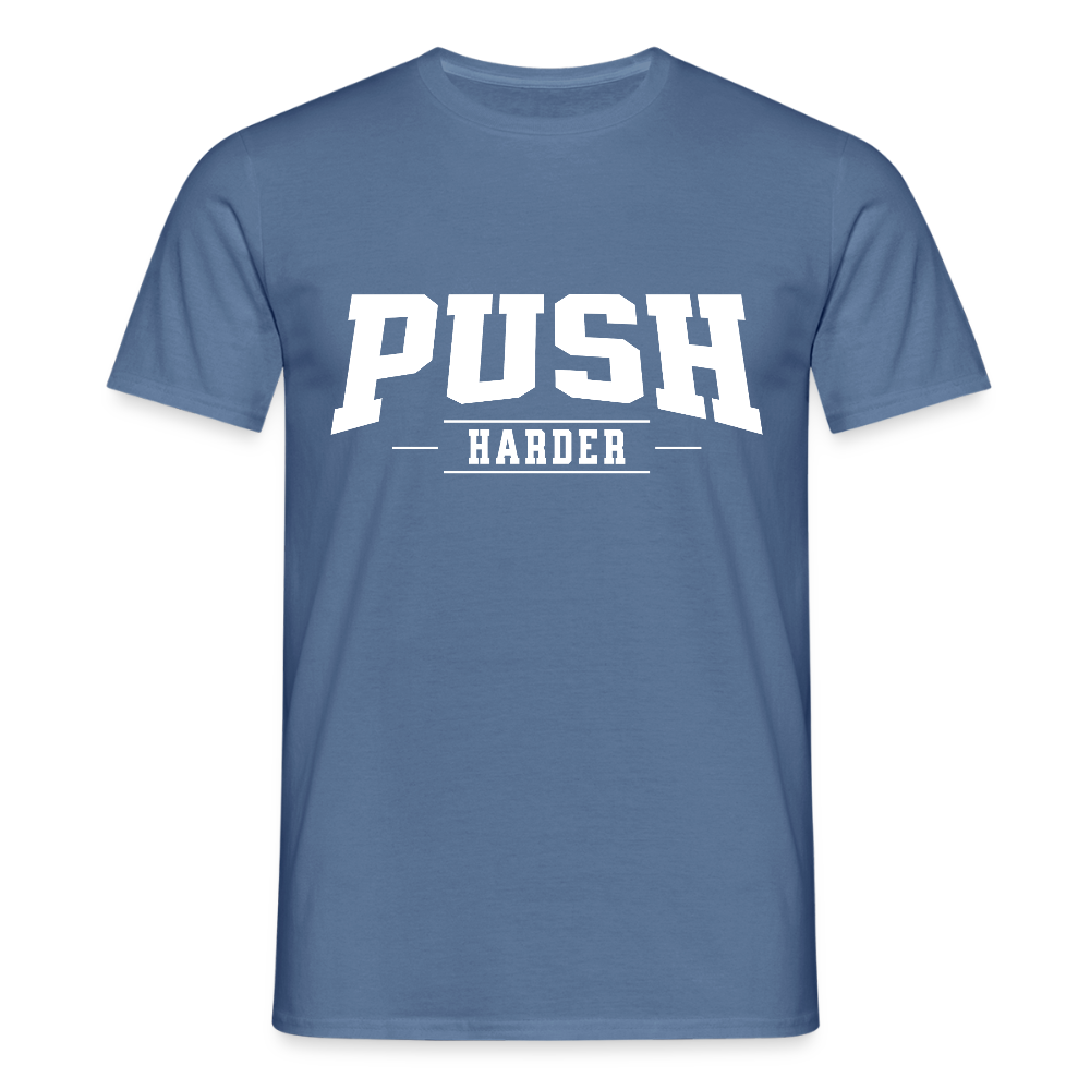 Der Arzt sagt es ist Unheilbar Röntgen Hirn Gym Herren T-Shirt - Taubenblau 