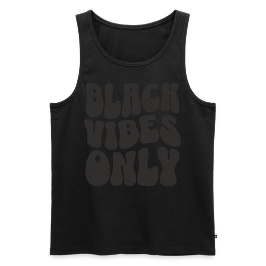 Black Vibes Only Black Edition Herren Premium Tank Top - Schwarz