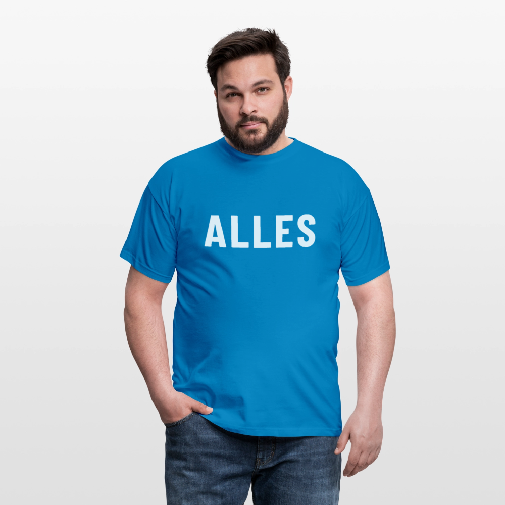 ALLES Herren T-Shirt - Royalblau