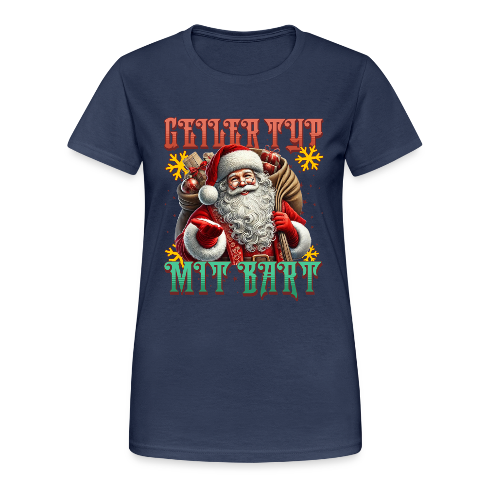 Geiler Typ mit Bart Damen T-Shirt - Navy