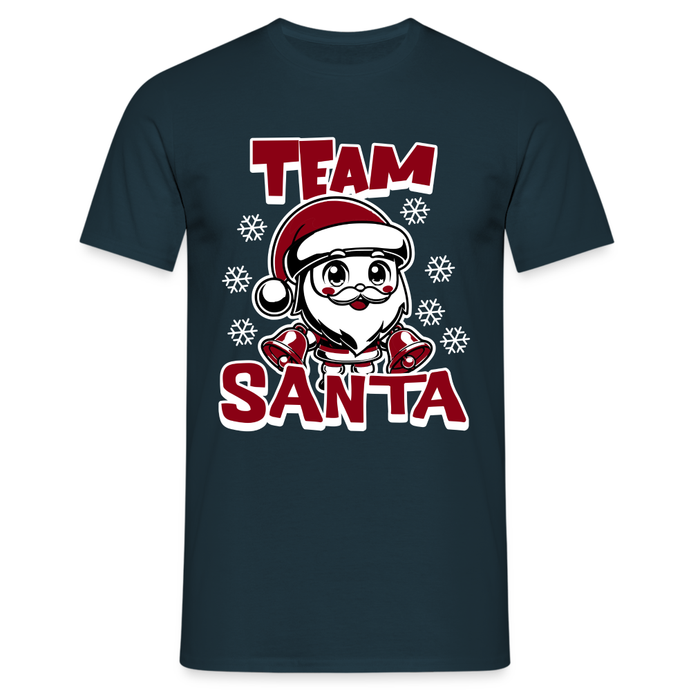 Team Santa Herren T-Shirt - Navy