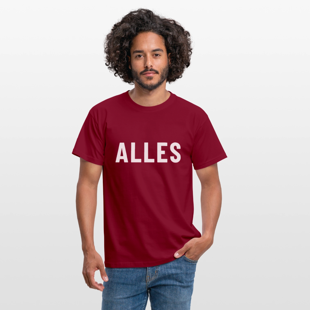 ALLES Herren T-Shirt - Ziegelrot