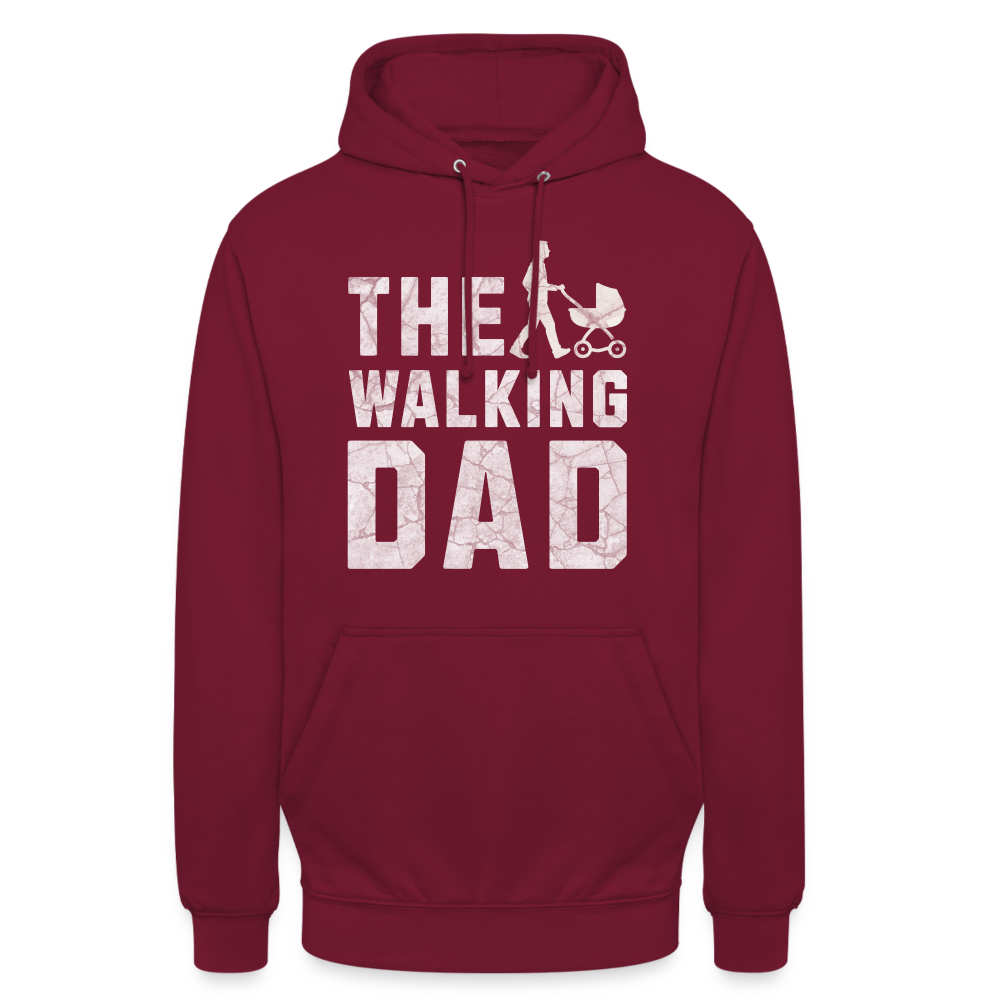 The Walking Dad Unisex Hoodie - Bordeaux