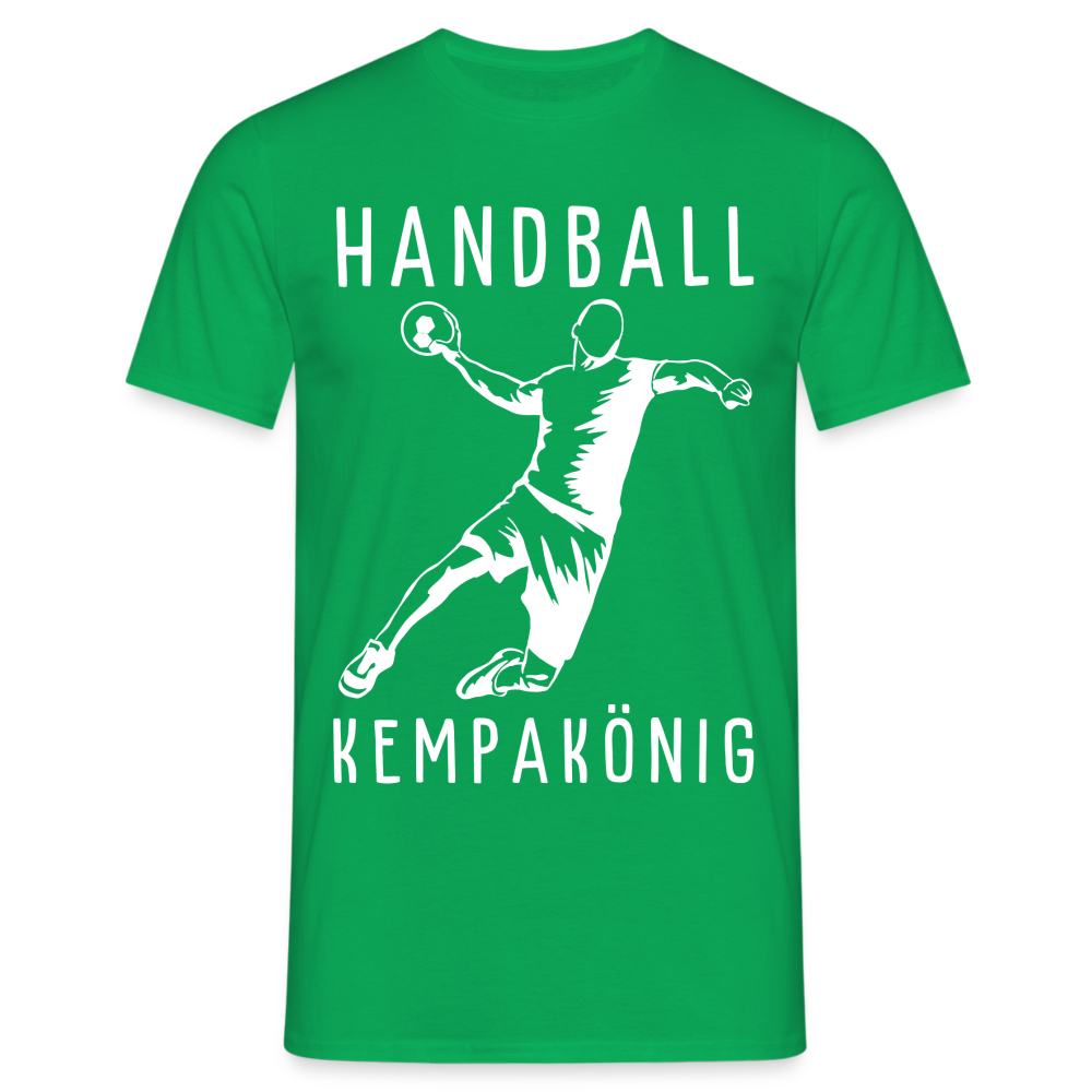 Handball Kempakönig Handballer Spruch Herren T-Shirt - Kelly Green