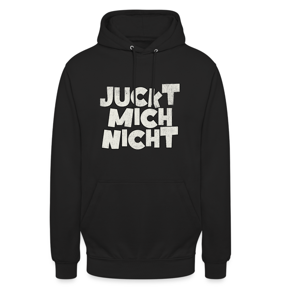 Juckt mich nicht Unisex Hoodie - Schwarz