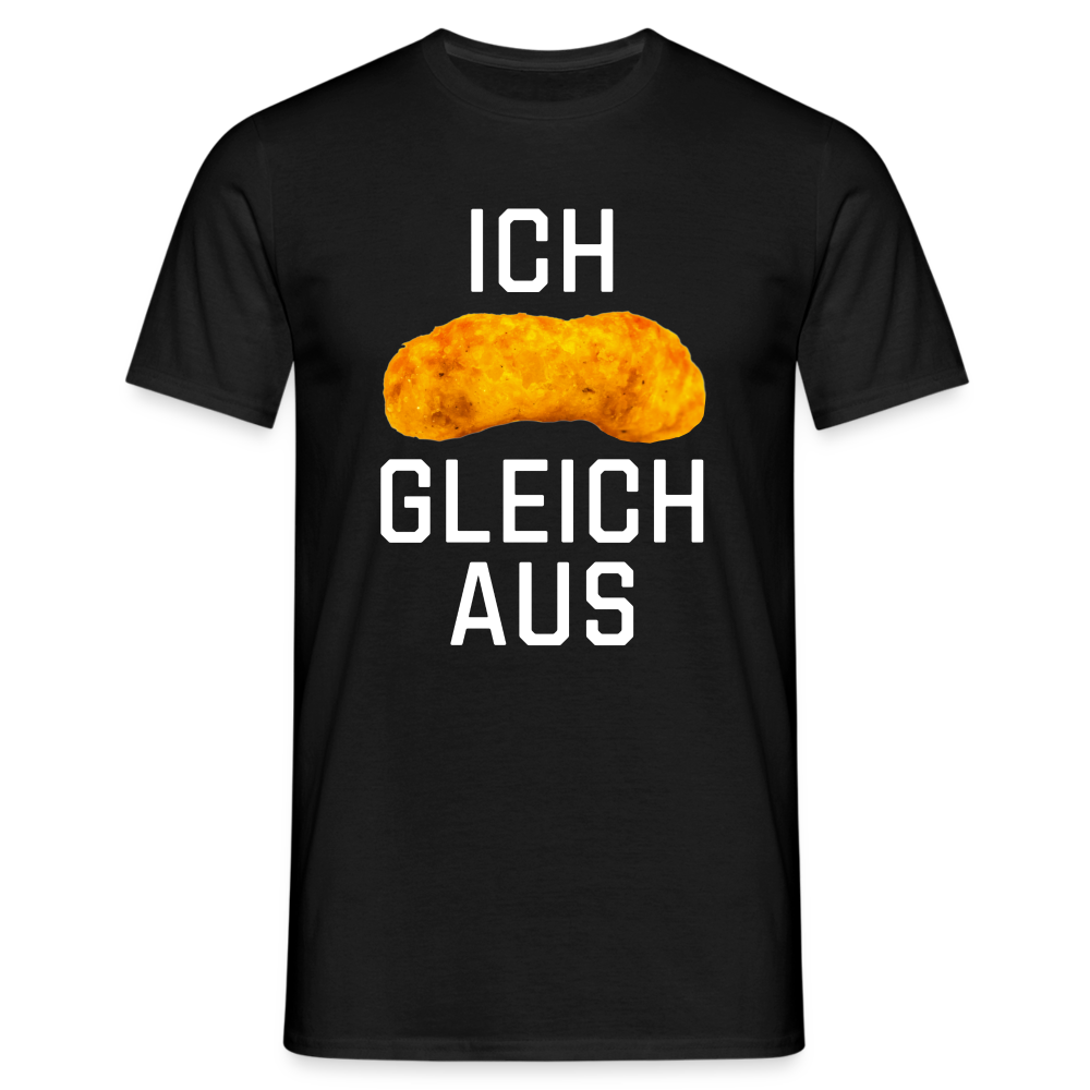 Ich Flipp gleich aus Herren T-Shirt - Schwarz