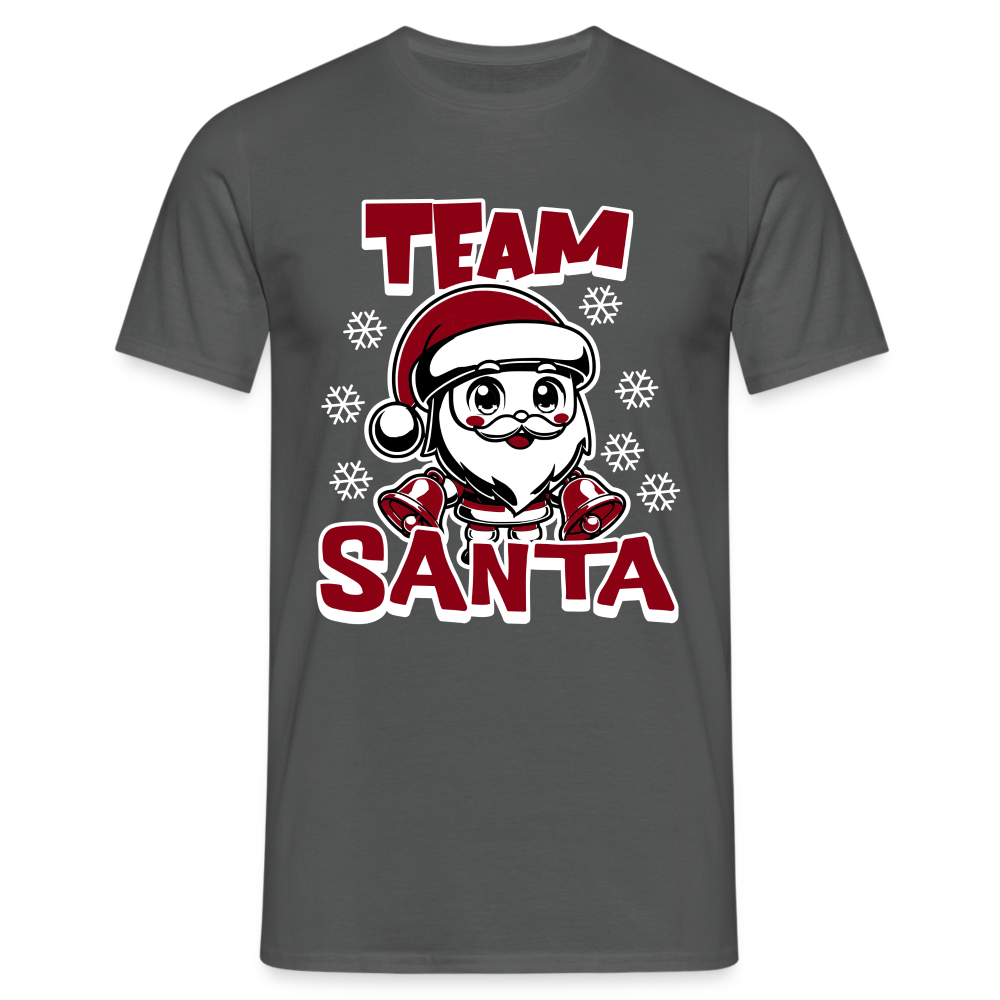 Team Santa Herren T-Shirt - Anthrazit