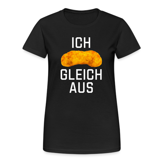 Ich Flipp gleich aus Damen T-Shirt - Schwarz