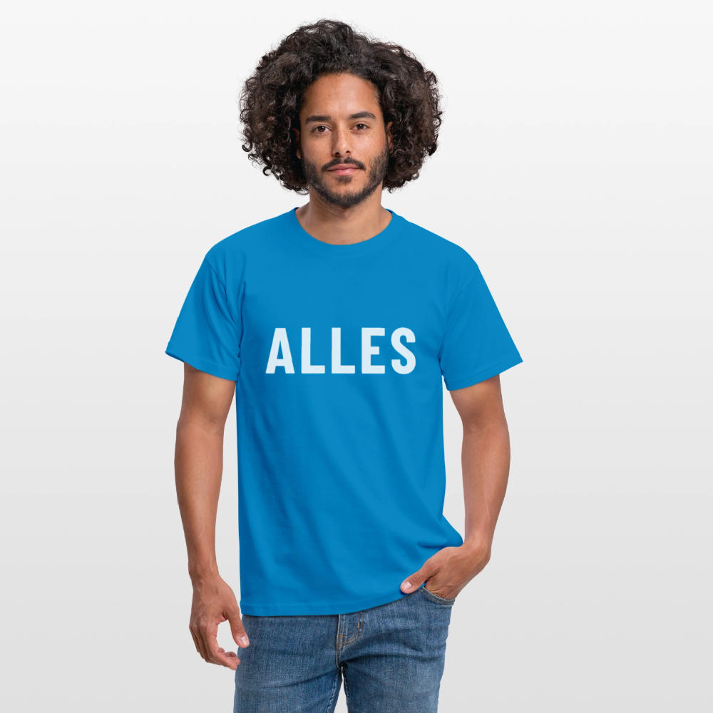 ALLES Herren T-Shirt - Royalblau