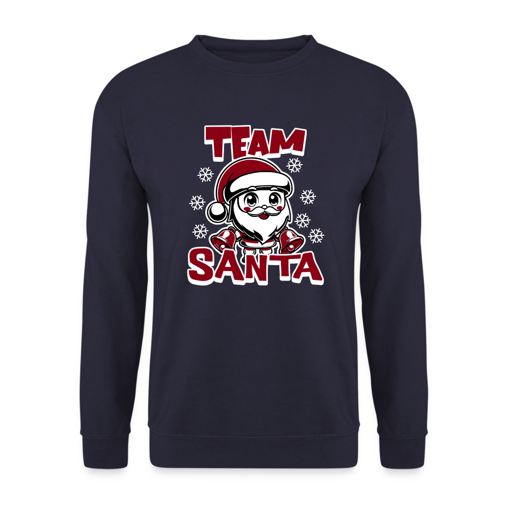 Team Santa Unisex Pullover - Navy