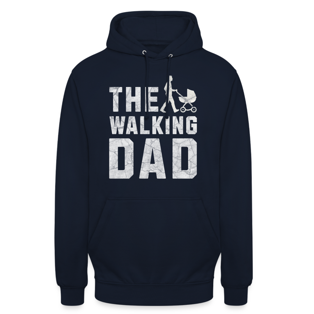 The Walking Dad Unisex Hoodie - Navy