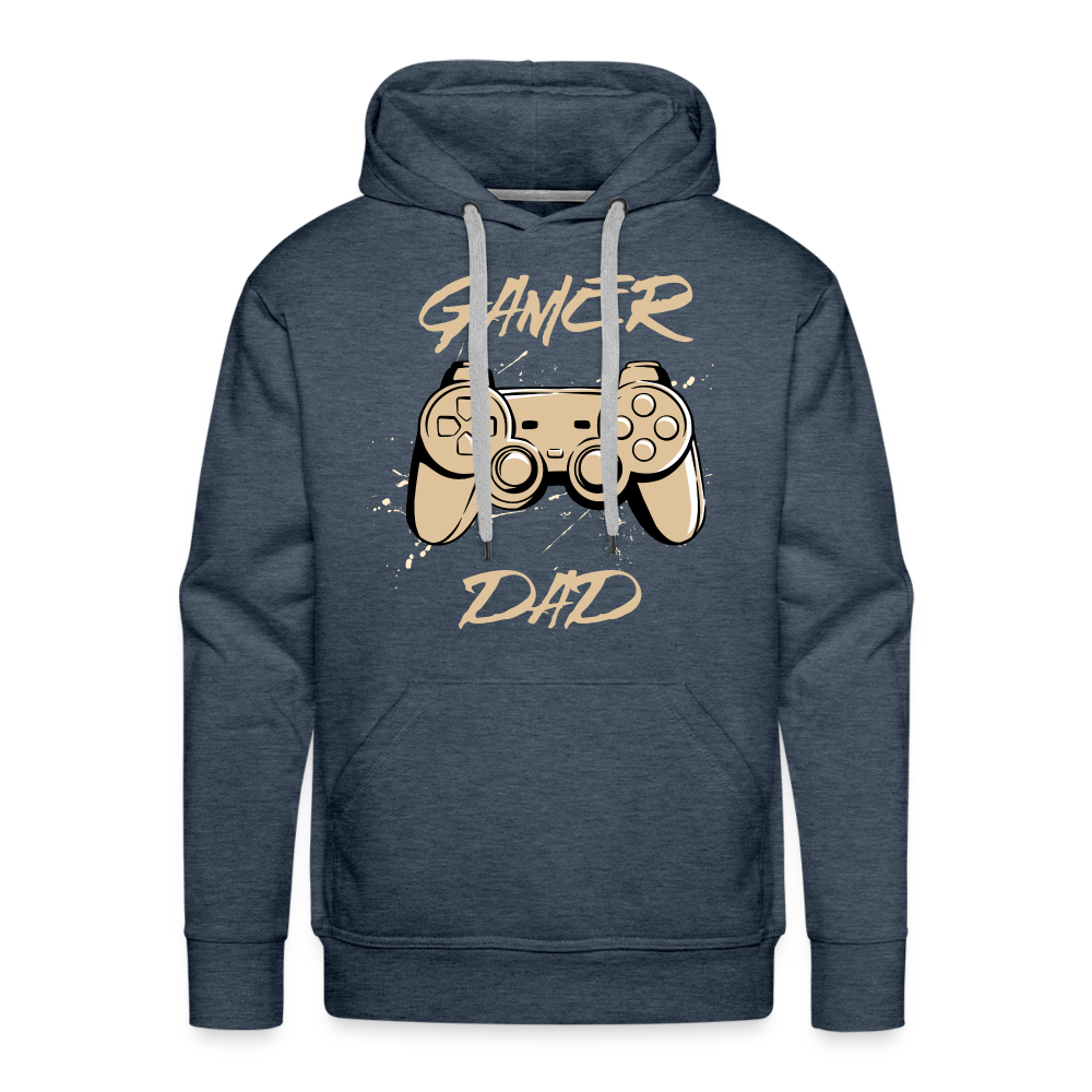 Gamer Dad Herren Premium Hoodie - Jeansblau