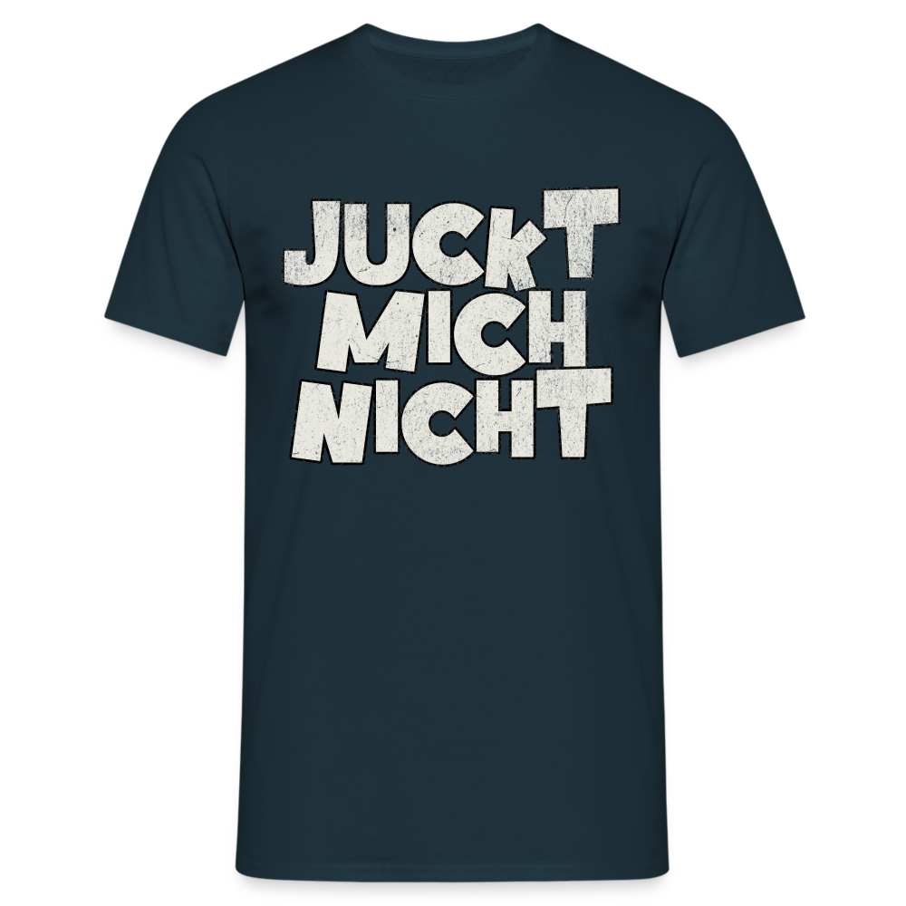 Juckt mich nicht Herren T-Shirt - Navy