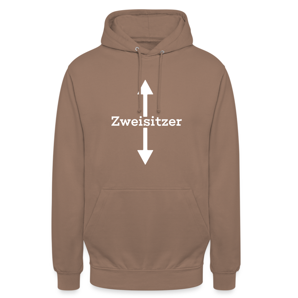 Zweisitzer Unisex Hoodie - Mokka